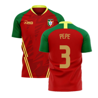 Portugal 2023-2024 Home Concept Football Kit (Airo) (PEPE 3)