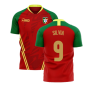 Portugal 2023-2024 Home Concept Football Kit (Airo) (SILVIA 9)