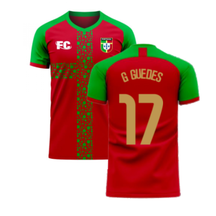 Portugal 2020-2021 Home Concept Football Kit (Fans Culture) (G GUEDES 17)