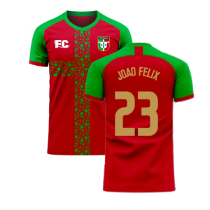 Portugal 2020-2021 Home Concept Football Kit (Fans Culture) (Joao Felix 23)