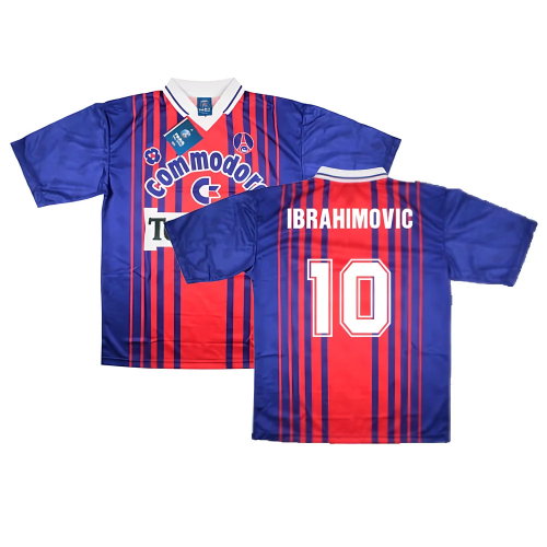 PSG 1993 Home Shirt (IBRAHIMOVIC 10)