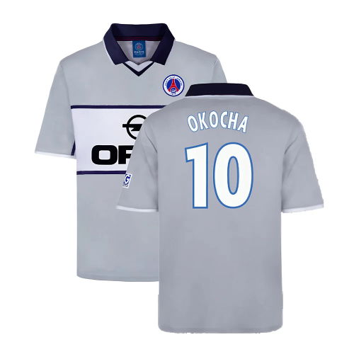 PSG 2000 Paris Saint Germain Away Shirt (Okocha 10) PSG 2000 Paris Saint Germain Away Shirt (Okocha 10)
