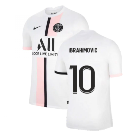 PSG 2021-2022 Away Shirt (IBRAHIMOVIC 10)