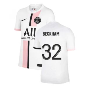 PSG 2021-2022 Away Shirt (Kids) (BECKHAM 32)