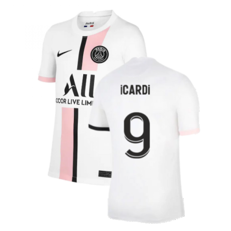 PSG 2021-2022 Away Shirt (Kids) (ICARDI 9)