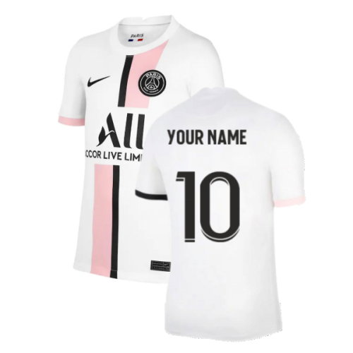 PSG 2021-2022 Away Shirt (Kids) (Your Name)