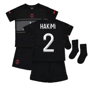 PSG 2021-2022 Infants 3rd Kit (HAKIMI 2)