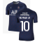 PSG 2021-2022 Pre-Match Training Shirt (Navy) (NEYMAR JR 10)