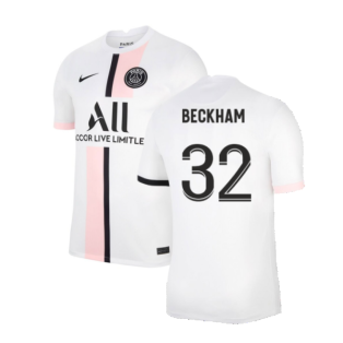 PSG 2021-2022 Vapor Away Shirt (BECKHAM 32)