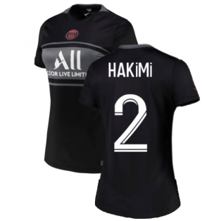 PSG 2021-2022 Womens 3rd Shirt (HAKIMI 2)