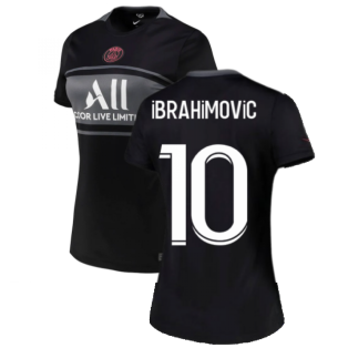 PSG 2021-2022 Womens 3rd Shirt (IBRAHIMOVIC 10)