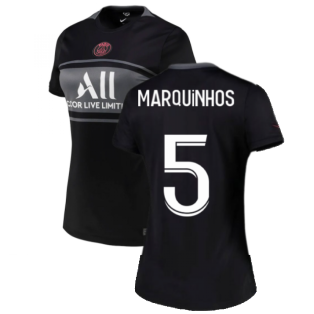 PSG 2021-2022 Womens 3rd Shirt (MARQUINHOS 5)