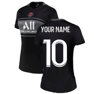 PSG 2021-2022 Womens 3rd Shirt (Your Name)