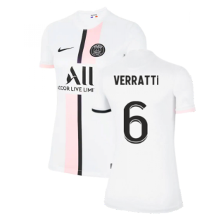 PSG 2021-2022 Womens Away Shirt (VERRATTI 6)