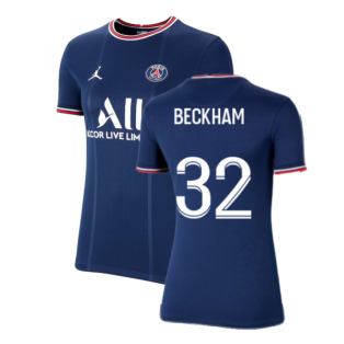 PSG 2021-2022 Womens Home Shirt (BECKHAM 32)