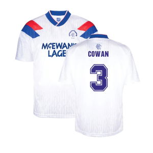 Rangers 1990 Away Retro Football Shirt (Cowan 3)