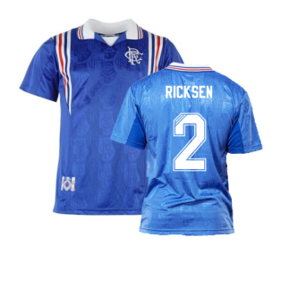Rangers 1996 Home Retro Shirt (RICKSEN 2)
