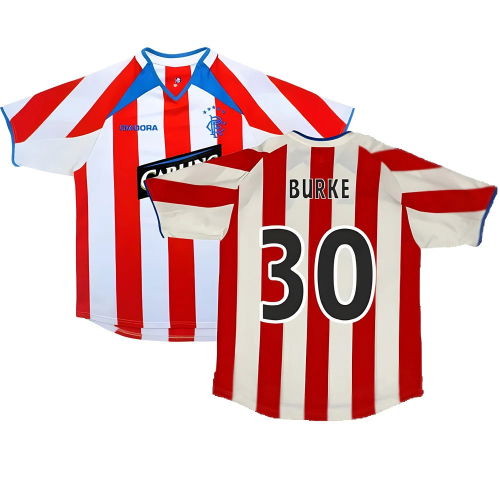 Rangers 2003-04 Away Shirt (L) (Excellent) (Burke 30)