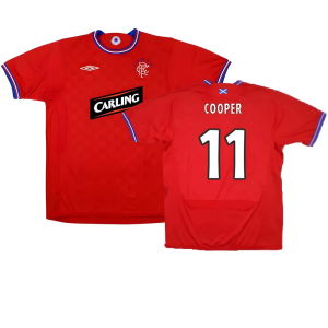 Rangers 2009-10 Away Shirt ((Very Good) M) (COOPER 11)