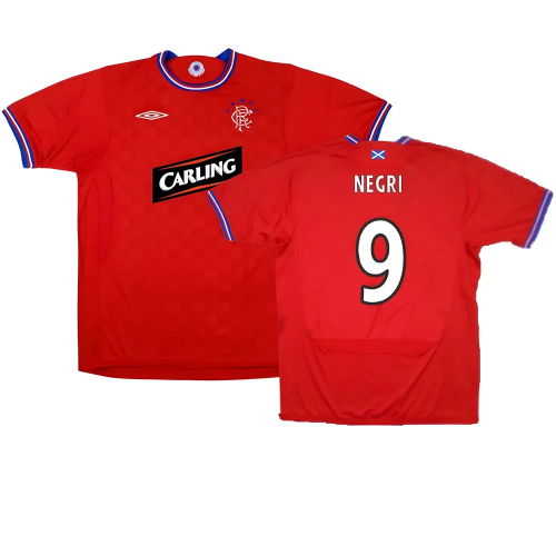 Rangers 2009-10 Away Shirt ((Very Good) M) (NEGRI 9)