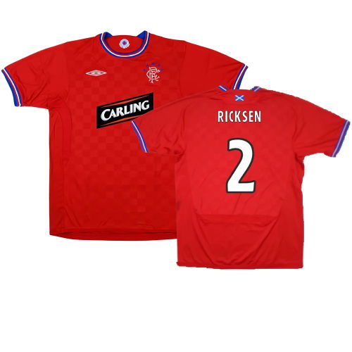 Rangers 2009-10 Away Shirt ((Very Good) M) (RICKSEN 2)