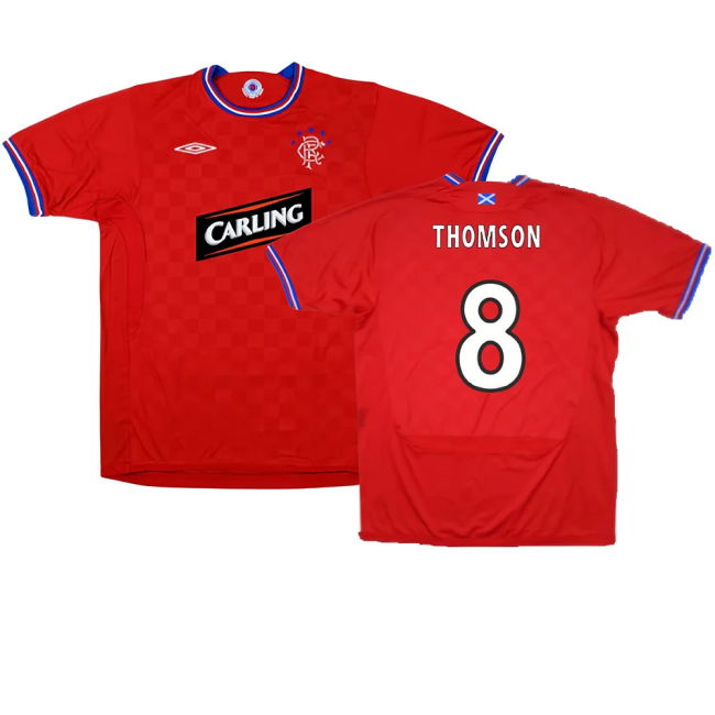 Rangers 2009-10 Away Shirt ((Very Good) M) (Thomson 8)