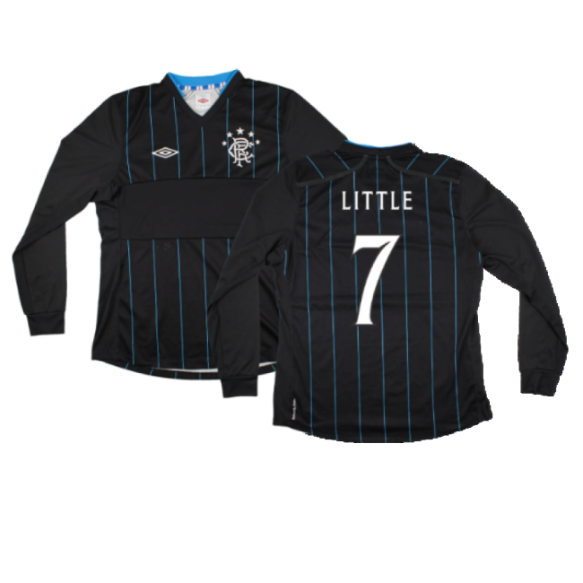 Rangers 2012-13 Long Sleeve Third Shirt (L) (Fair) (Little 7)