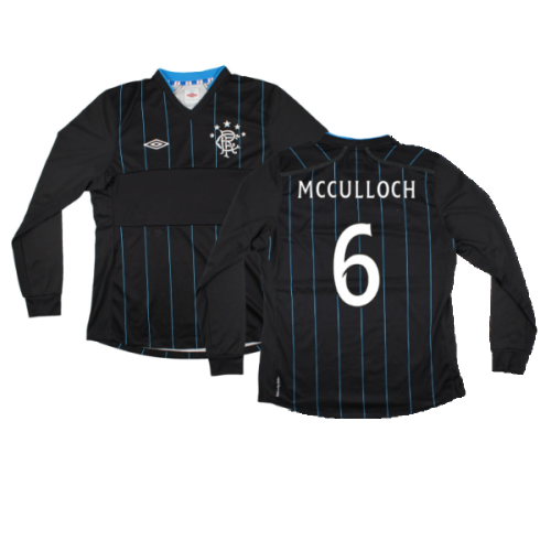 Rangers 2012-13 Long Sleeve Third Shirt (L) (Fair) (McCulloch 6)