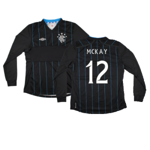 Rangers 2012-13 Long Sleeve Third Shirt (L) (Fair) (McKay 12)