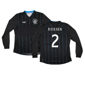 Rangers 2012-13 Long Sleeve Third Shirt (L) (Fair) (RICKSEN 2)