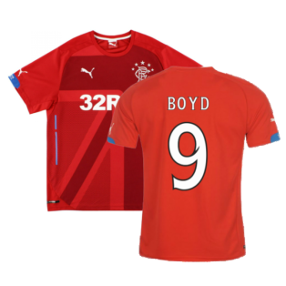 Rangers 2014-15 Third Shirt ((Excellent) XXL) (Boyd 9)