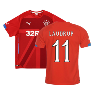 Rangers 2014-15 Third Shirt ((Excellent) XXL) (LAUDRUP 11)