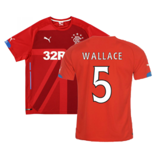 Rangers 2014-15 Third Shirt ((Excellent) XXL) (Wallace 5)
