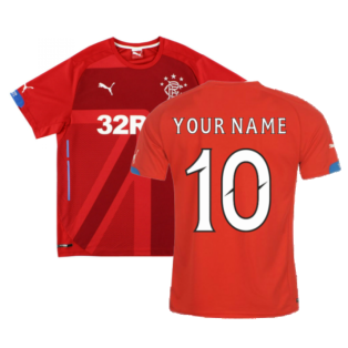 Rangers 2014-15 Third Shirt ((Excellent) XXL) (Your Name)