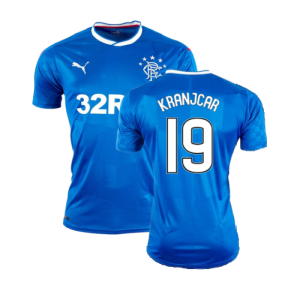 Rangers 2016-17 Home Shirt ((Excellent) XL) (Kranjcar 19)