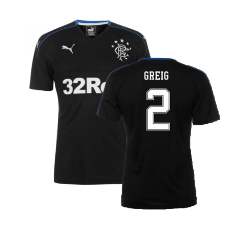 Rangers 2017-18 Third Shirt ((Good) L) (GREIG 2)