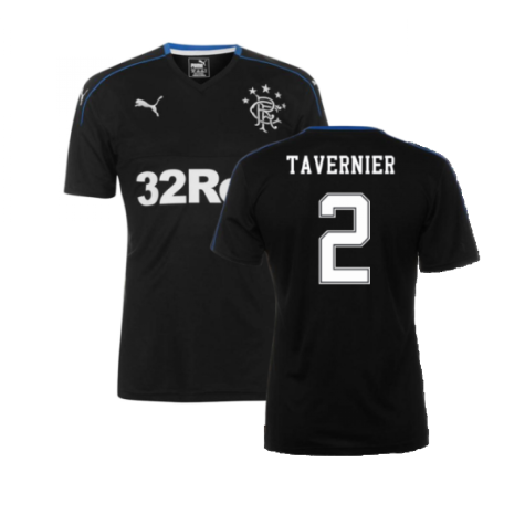 Rangers 2017-18 Third Shirt ((Good) L) (TAVERNIER 2)