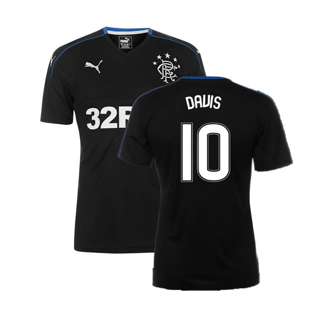 Rangers 2017-18 Third Shirt ((Mint) XXL) (DAVIS 10)