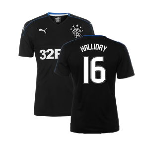 Rangers 2017-18 Third Shirt ((Mint) XXL) (Halliday 16)