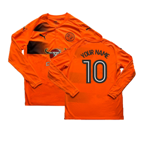 Reading 2017-18 Long Sleeve Away Shirt ((Very Good) L) (Your Name)