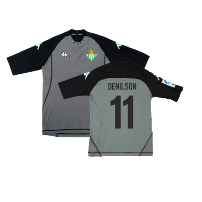 Real Betis 2004-05 3rd Shirt ((Excellent) XL) (Denilson 11)