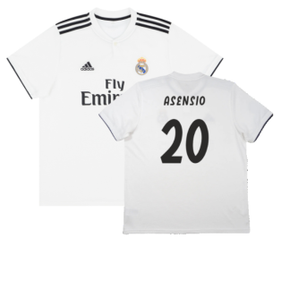 Real Madrid 2018-19 Home Shirt (S) (Very Good) (Asensio 20)