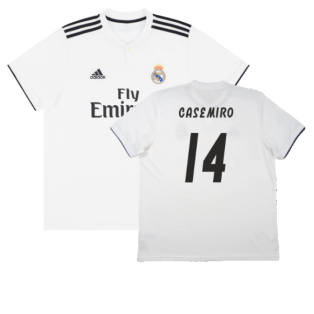 Real Madrid 2018-19 Home Shirt (S) (Very Good) (Casemiro 14)