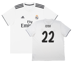 Real Madrid 2018-19 Home Shirt (S) (Very Good) (Isco 22)