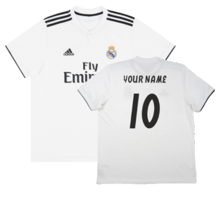 Real Madrid 2018-19 Home Shirt (S) (Very Good) (Your Name)