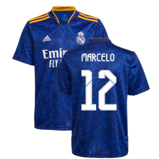Real Madrid 2021-2022 Away Shirt (Kids) (MARCELO 12)