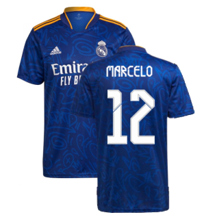 Real Madrid 2021-2022 Away Shirt (MARCELO 12)