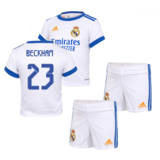 Real Madrid 2021-2022 Home Baby Kit (BECKHAM 23)