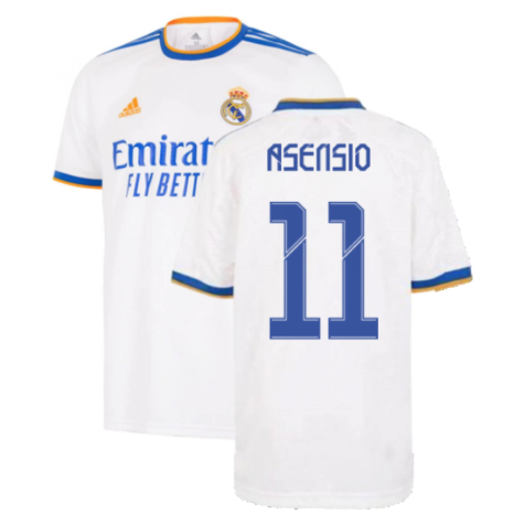 Real Madrid 2021-2022 Home Shirt (Kids) (ASENSIO 11)