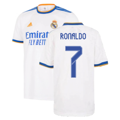 Real Madrid 2021-2022 Home Shirt (Kids) (RONALDO 7)